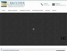 Tablet Screenshot of executivetandc.com